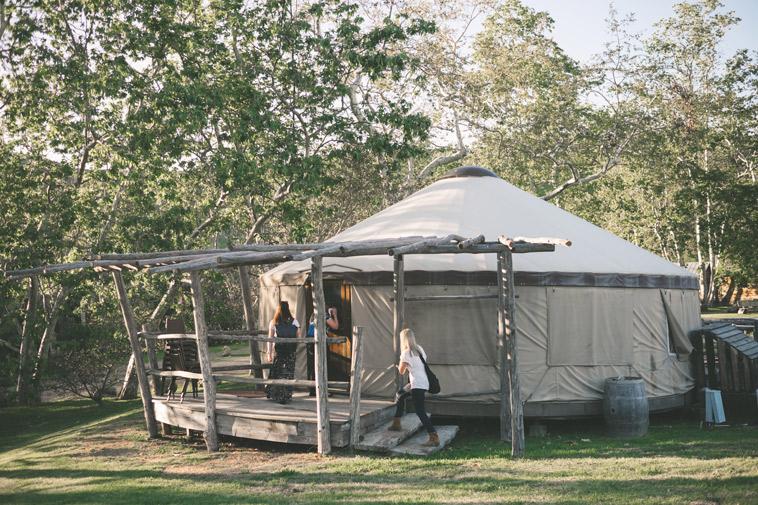 A Canyon Full Of Cabins Yurts And Canvas Tents