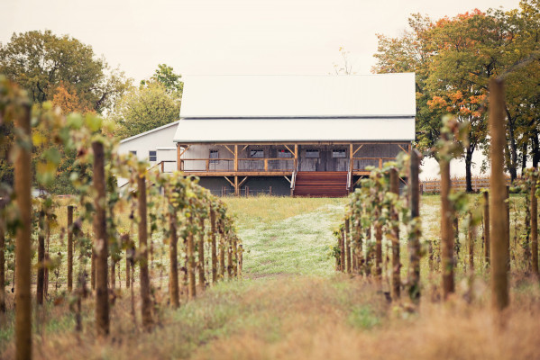 Hidden Vineyard Wedding Barn