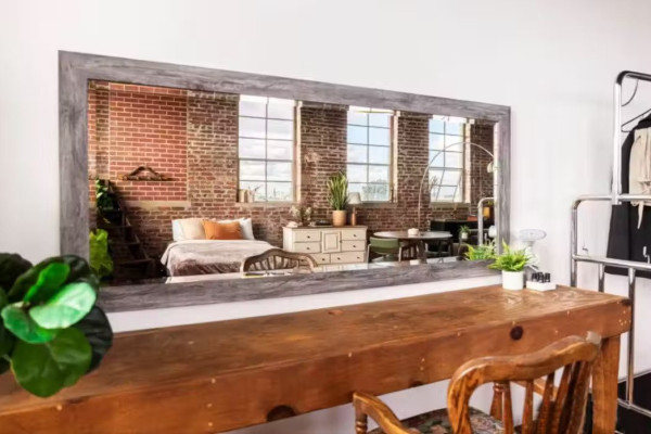 Exposed Brick Light-filled Ny Library Corner Loft