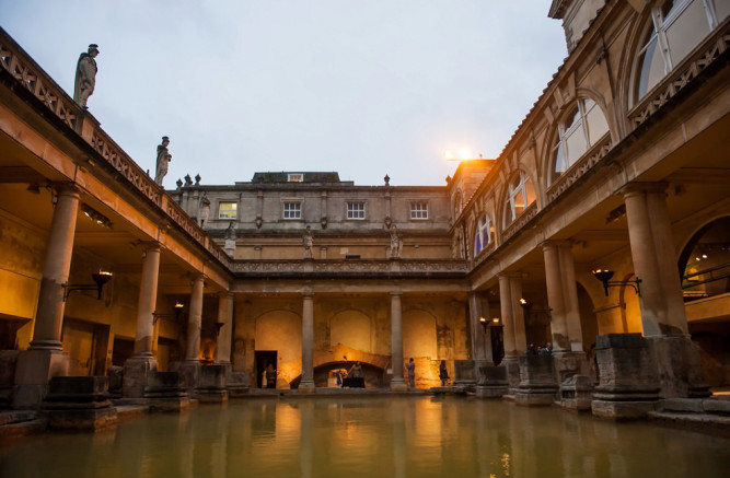 The Roman Baths and Pump Room