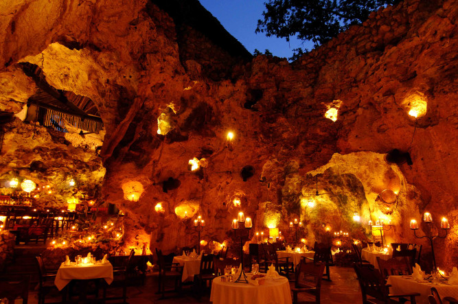 Ali Barbour's Cave Restaurant