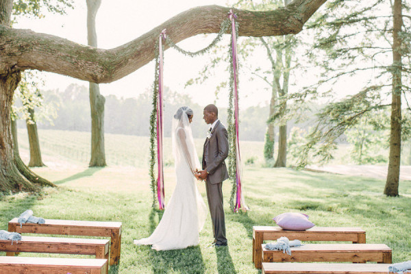 Hidden Vineyard Wedding Barn Michigan United States Berrien